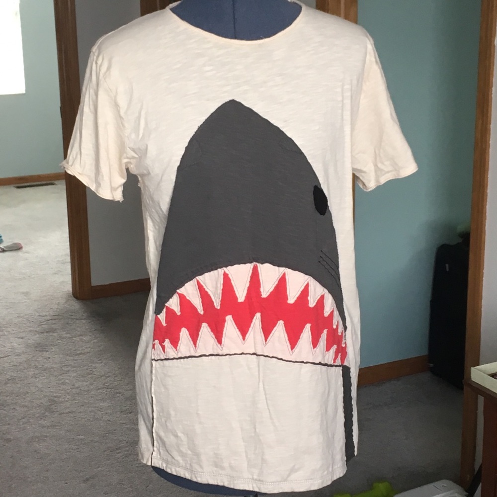 modcloth shark tee shirt